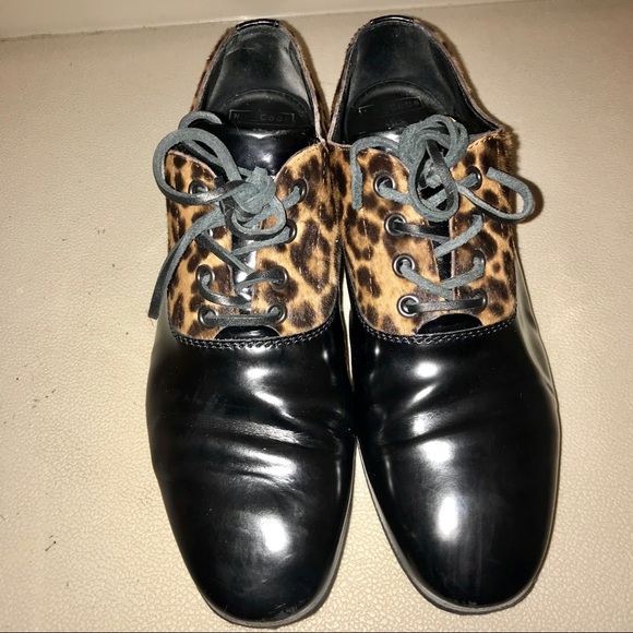 TOD’S Cheetah & Black flats - Picture 2 of 8